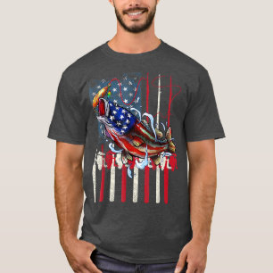 Camiseta Pescado americano de pez gordo