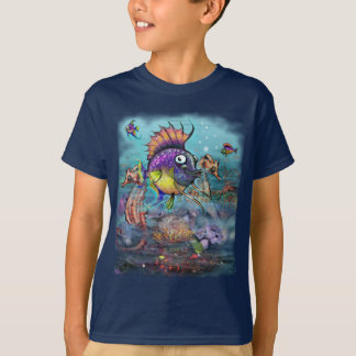 Camiseta Pescado arco iris