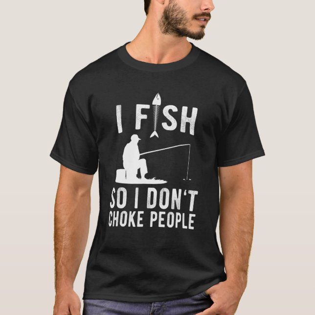 Camiseta Pescado Así Que No Ahogo A La Gente (Anverso)