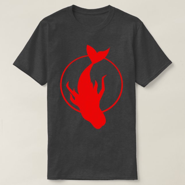 Camiseta Pescado asiático (Diseño del anverso)