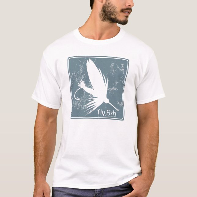 Camiseta Pescado azul (Anverso)