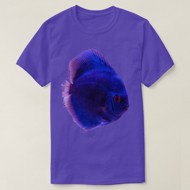 Camiseta Pescado azul 8 (Diseño del anverso)