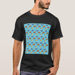 Camiseta Pescado Azul Tang Y Pescado De Conejo Activo