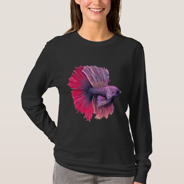 Camiseta Pescado Bellos Colores (Anverso)