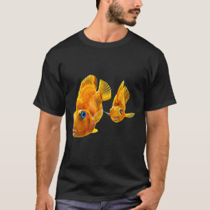 Camiseta Pescado Cichlid Par Aquarium Peces
