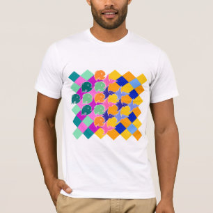 Camiseta Pescado + cigüeñas
