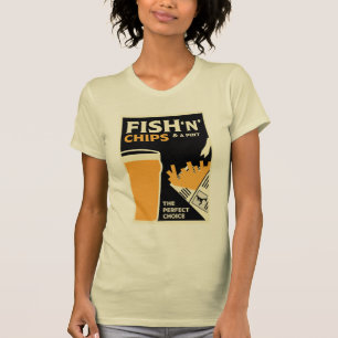 Camiseta Pescado Clásico Y Chips