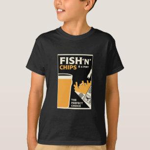 Camiseta Pescado Clásico Y Chips