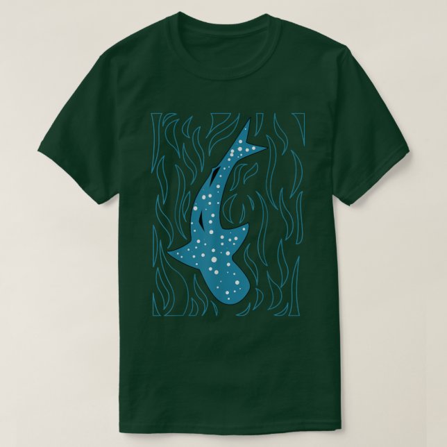 Camiseta Pescado colosal del pez que alimenta el filtro del (Diseño del anverso)