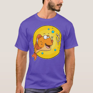 Camiseta Pescado con cuchillo y tenedor