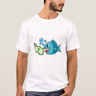 Camiseta Pescado con nota bancaria