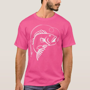Camiseta Pescado Con Rod De Pesca