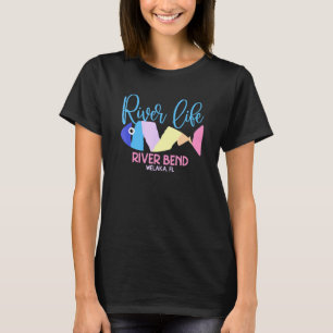 Camiseta Pescado cutáneo del río Riverside Welaka Florida