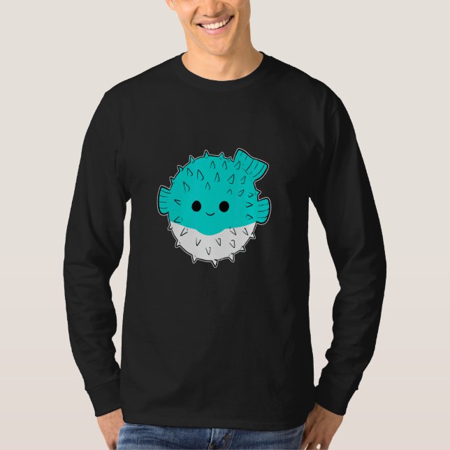 Camiseta Pescado Cute Puffer (Anverso)
