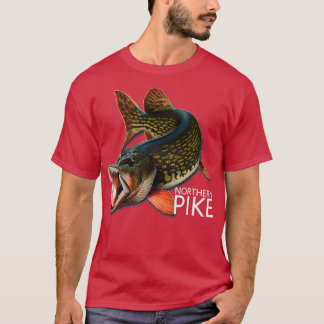 Camiseta Pescado de agua dulce del cerdo del norte