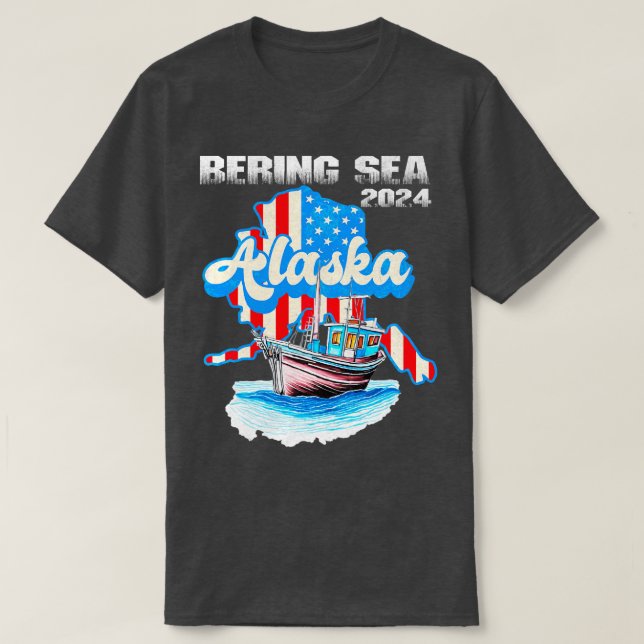 Camiseta Pescado de Alaska (Diseño del anverso)