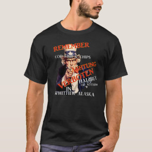 Camiseta Pescado de bacalao y chile es Verboten en Whittier