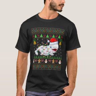 Camiseta Pescado de ballena Beluga amante de Santa Beluga F