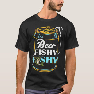 Camiseta Pescado de cerveza para hombres
