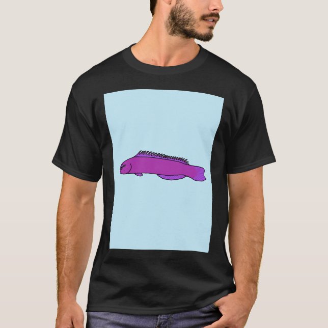 Camiseta Pescado de Dottyback Orchid (Anverso)