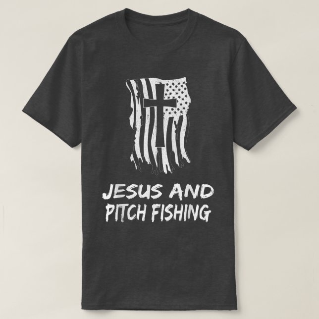 Camiseta Pescado De Jesús Y De Pitch  (Diseño del anverso)