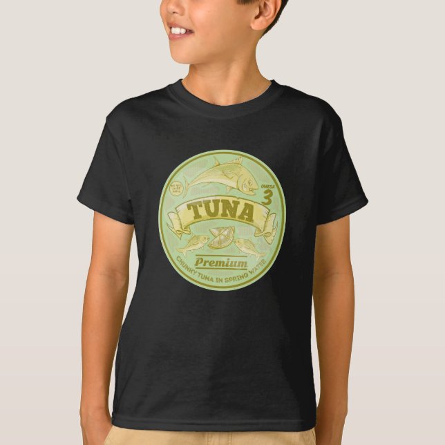 Camiseta Pescado de lata de atún (Anverso)
