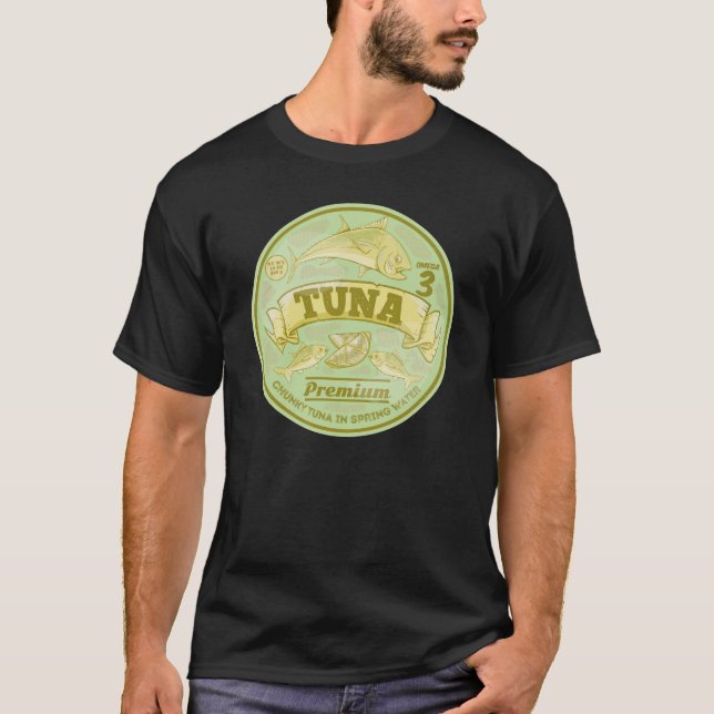Camiseta Pescado de lata de atún (Anverso)