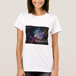 Camiseta Pescado de león Luna, Pterois lunulata,