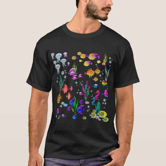 Camiseta pescado de mar (Anverso)