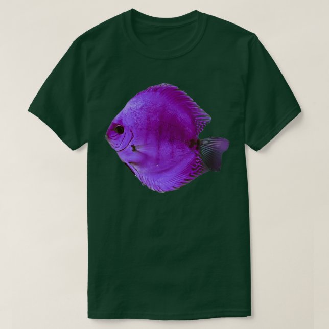 Camiseta Pescado de morado (Diseño del anverso)