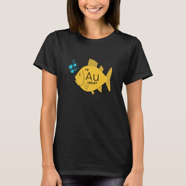 Camiseta Pescado de oro (Anverso)