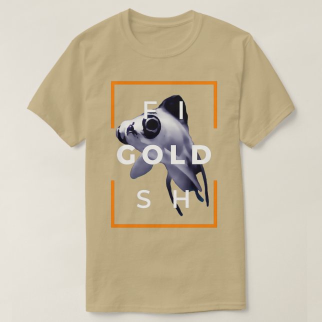 Camiseta Pescado de oro 34 (Diseño del anverso)