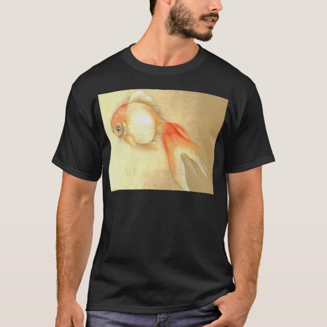 Camiseta Pescado de oro japonés apacible (Anverso)