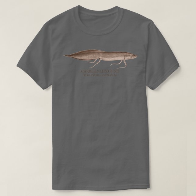 Camiseta Pescado de orujo Protopterus Aquarium Monstruo Pes (Diseño del anverso)