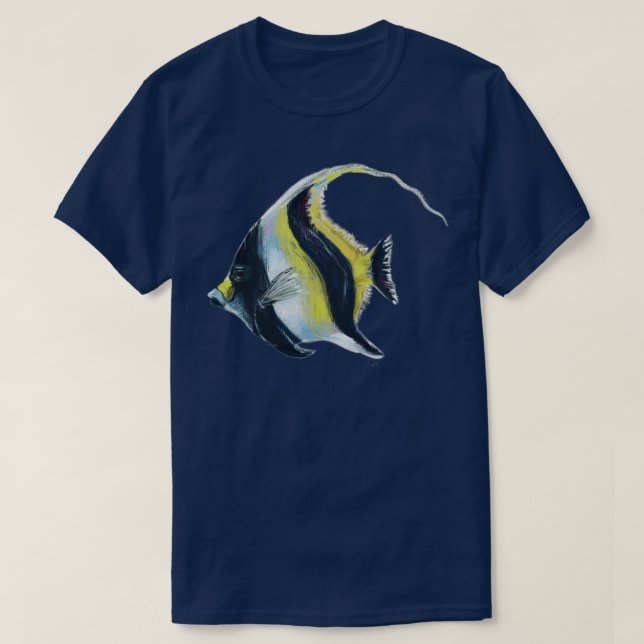 Camiseta Pescado de pancarta (Diseño del anverso)