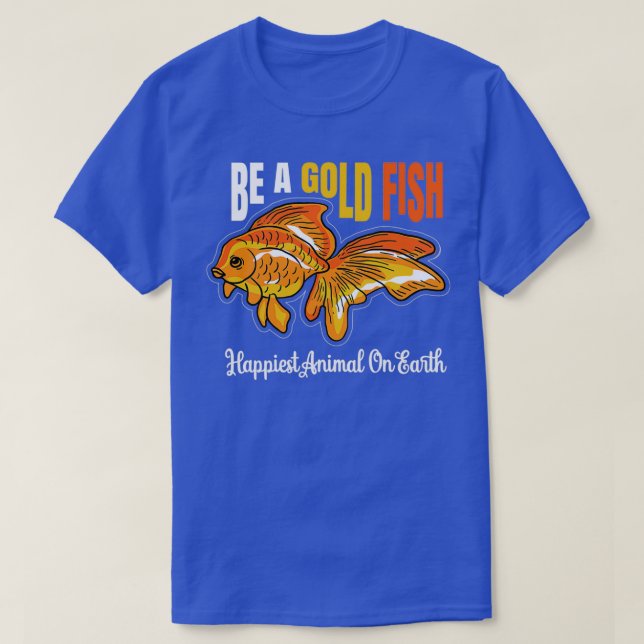 Camiseta Pescado de peces dorados Aquarium Pescado (Diseño del anverso)