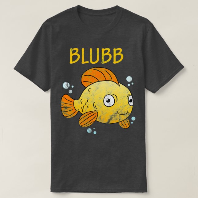 Camiseta Pescado de peces dorados y dulces (Diseño del anverso)