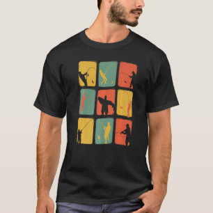 Camiseta Pescado de Pescador Angler Fisherman Vintage Retro
