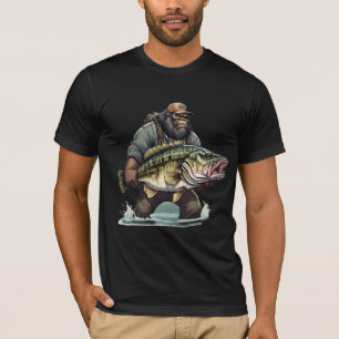 Camiseta Pescado de pez globo de piscifactoría Sasquatch ye