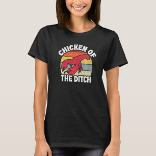 Camiseta Pescado de pollo de langosta de pescado fresco ret