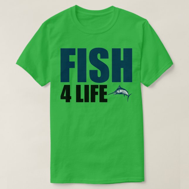 Camiseta Pescado de por vida 2 (Diseño del anverso)