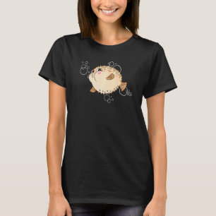 Camiseta Pescado de purga dulce Océano de buceo Pescado Pes