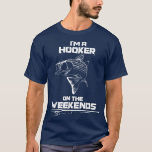 Camiseta Pescado de regalo de pandillas premium para hombre