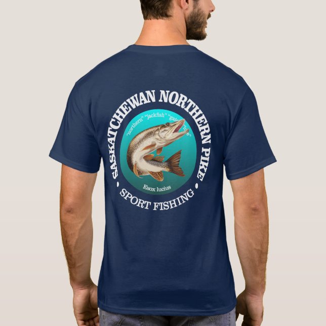 Camiseta Pescado de Saskatchewan (Reverso)