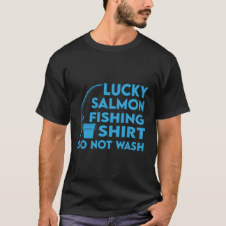 Camiseta Pescado de soca del Pacífico con suerte de salmón