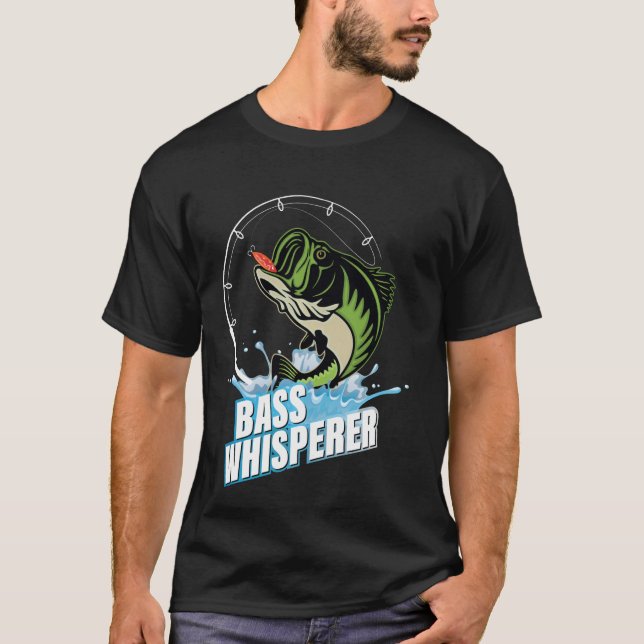 Camiseta Pescado de whisky americano Bass Pro (Anverso)