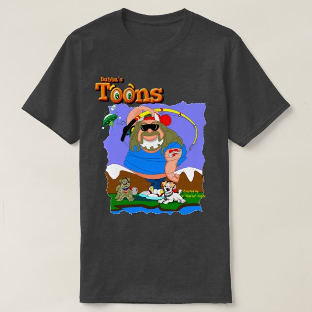 Camiseta Pescado desaparecido (Diseño del anverso)