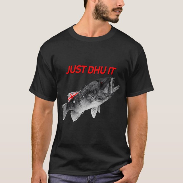 CAMISETA PESCADO DHU (Anverso)