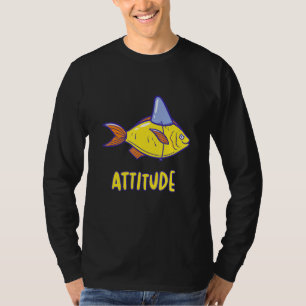 Camiseta Pescado divertido con Actitud Sassy Sarcástico Sha
