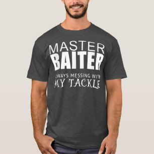 Camiseta Pescado divertido Master Baiter Premium 